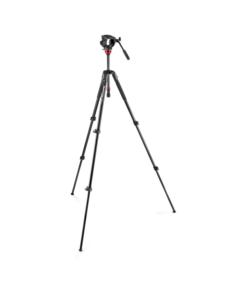 Manfrotto Kit Vídeo Con Trípode Aluminio MT190X + Rótula MVH500AH
