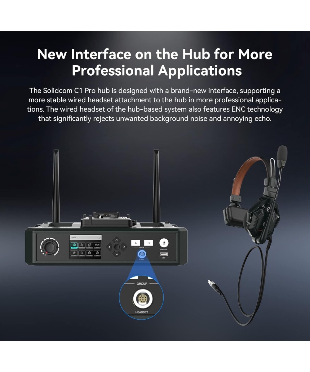 Hollyland Solidcom C1 Pro-Hub4S