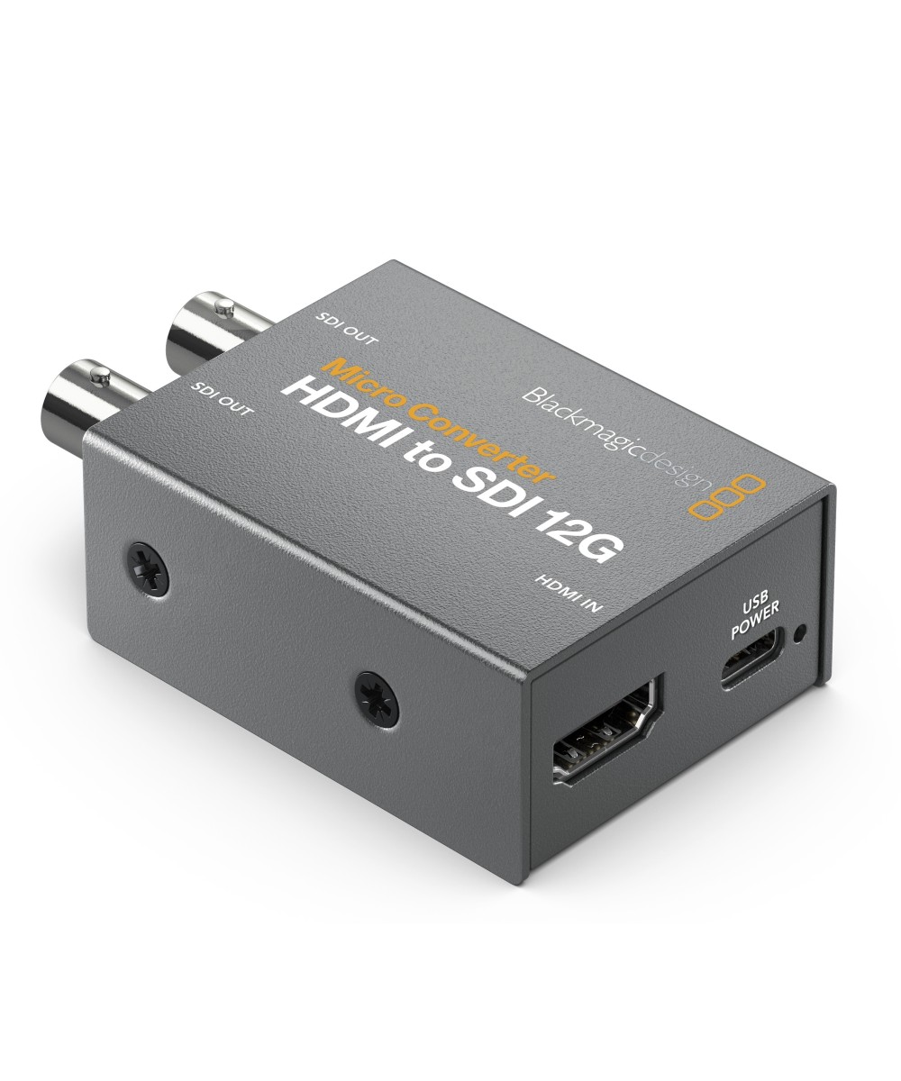 Blackmagic Micro Converter - HDMI to SDI 12G PSU