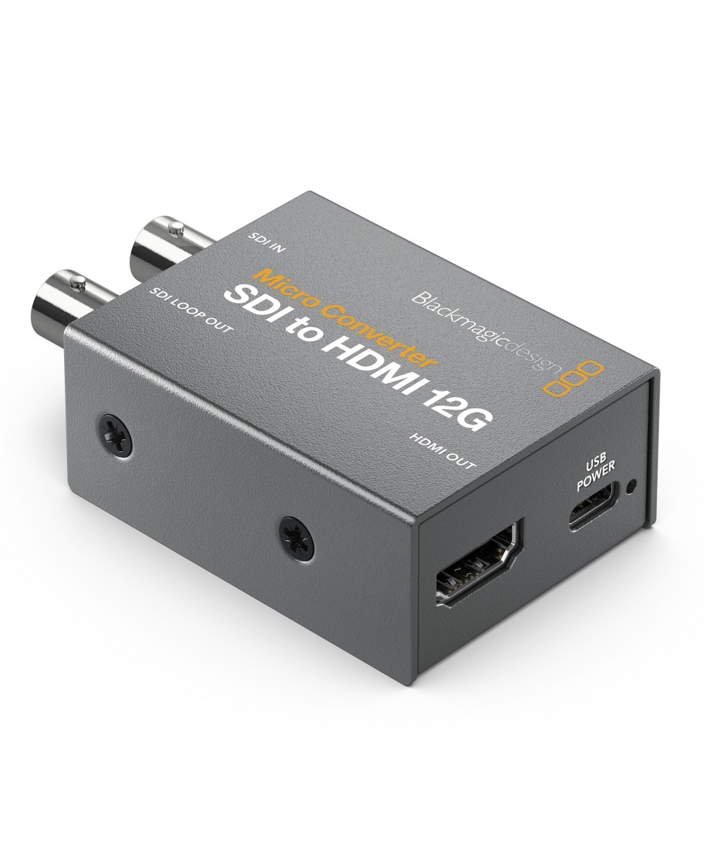Blackmagic Micro Converter - SDI to HDMI 12G PSU