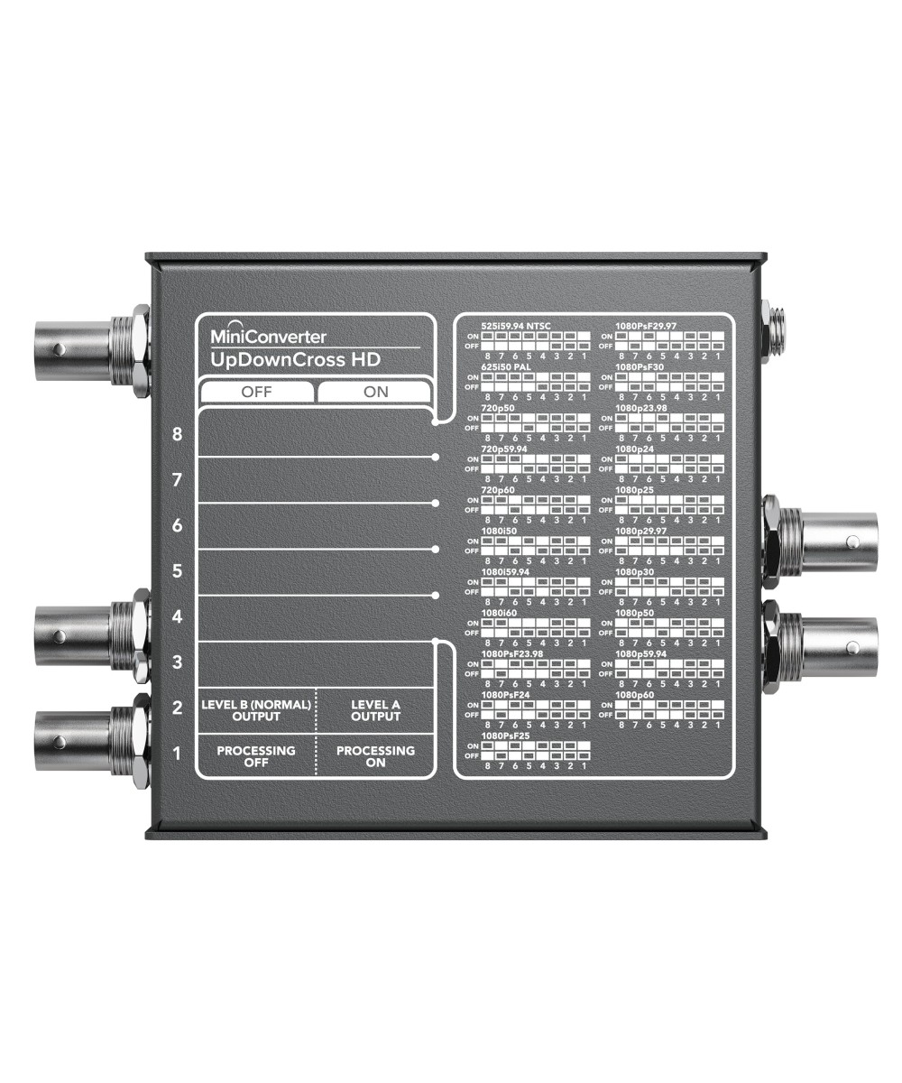 Blackmagic Mini Converter - UpDownCross HD