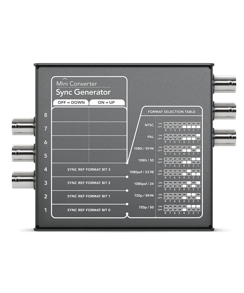 Blackmagic Mini Converter - Sync Generator