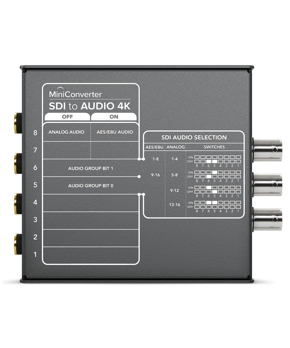 Blackmagic Mini Converter - SDI to Audio 4K