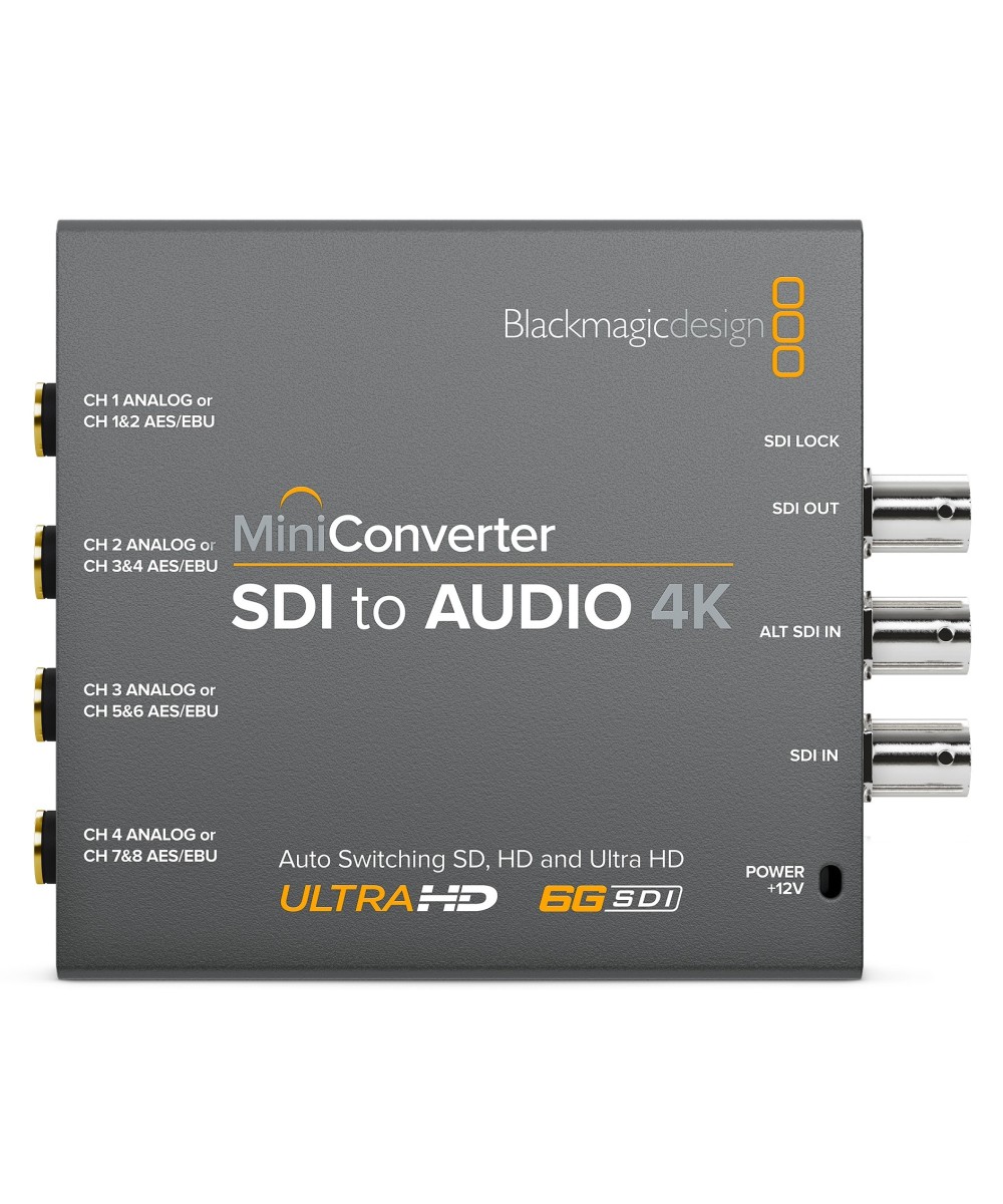Blackmagic Mini Converter - SDI to Audio 4K