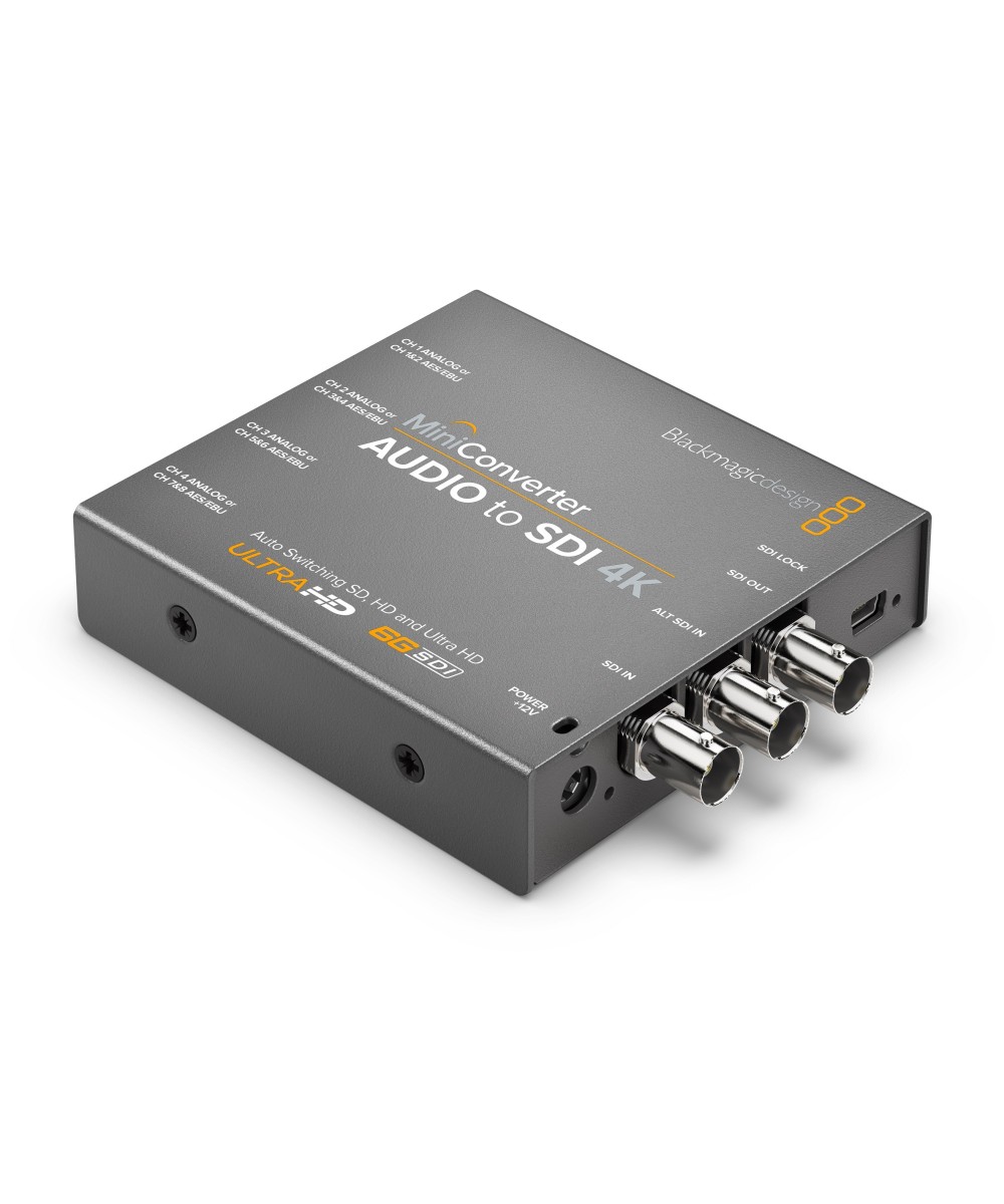 Blackmagic Mini Converter - Audio to SDI 4K