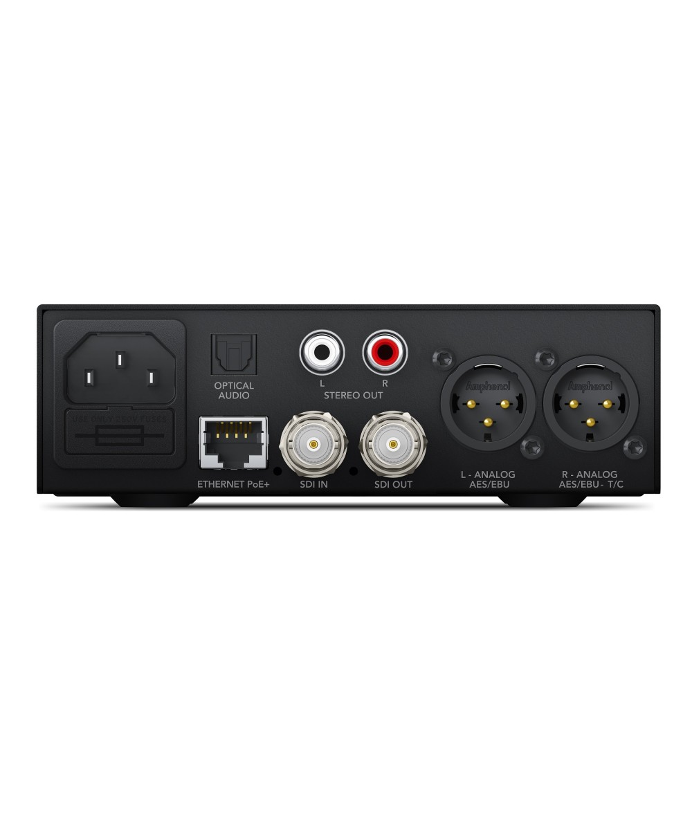 Blackmagic Teranex Mini - SDI to Audio 12G