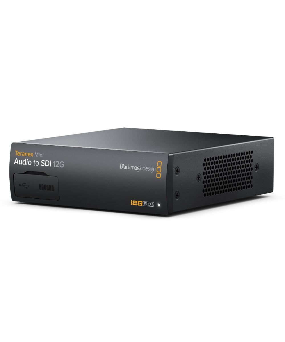 Blackmagic Teranex Mini - Audio to SDI 12G