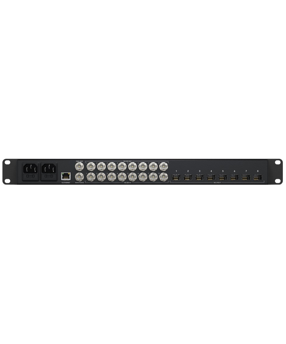 Blackmagic 2110 IP Converter 8x12G SFP