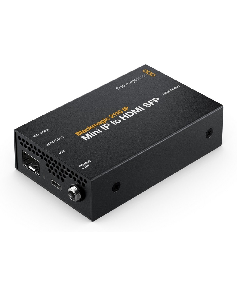 Blackmagic 2110 IP Mini IP to HDMI SFP