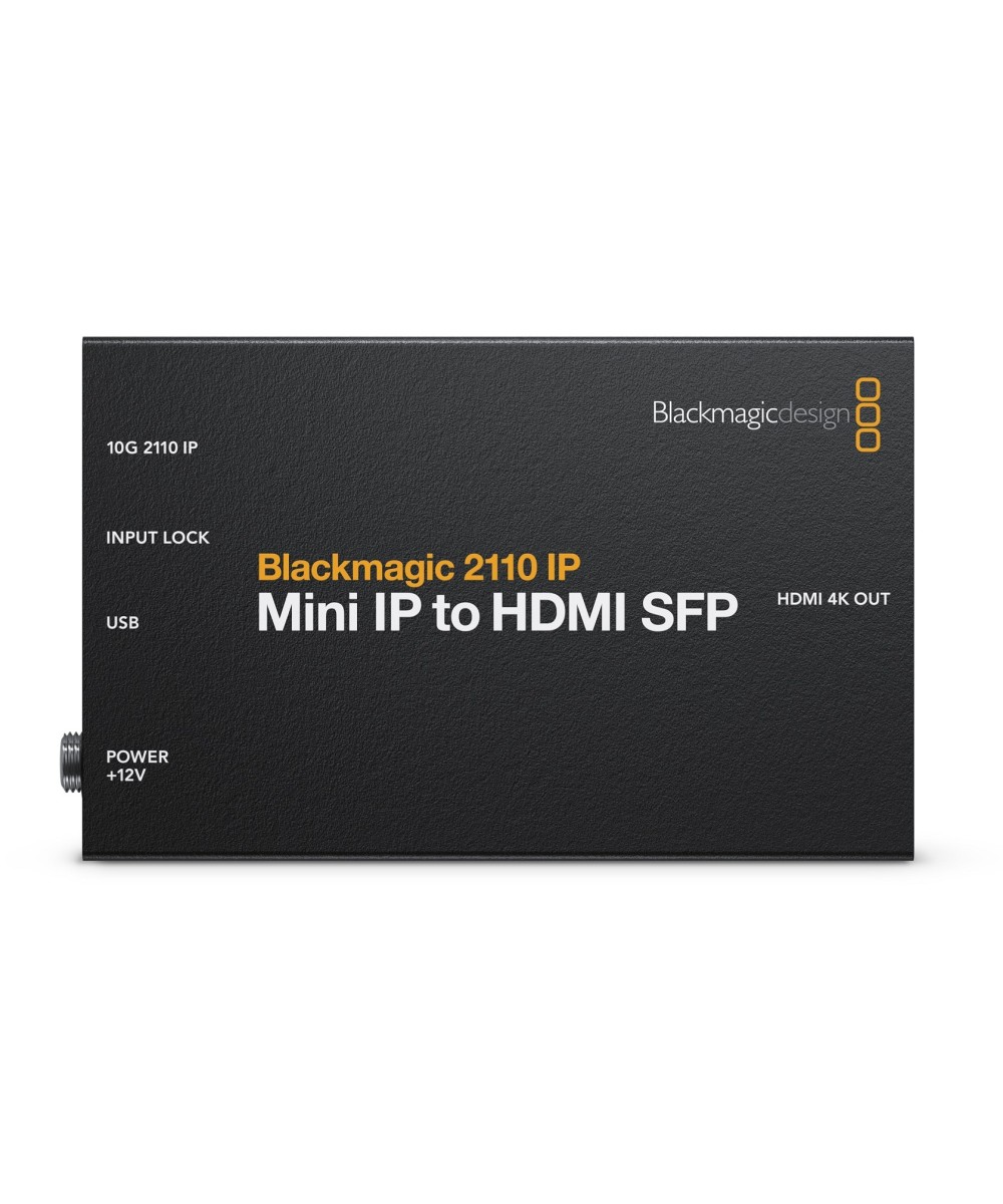Blackmagic 2110 IP Mini IP to HDMI SFP