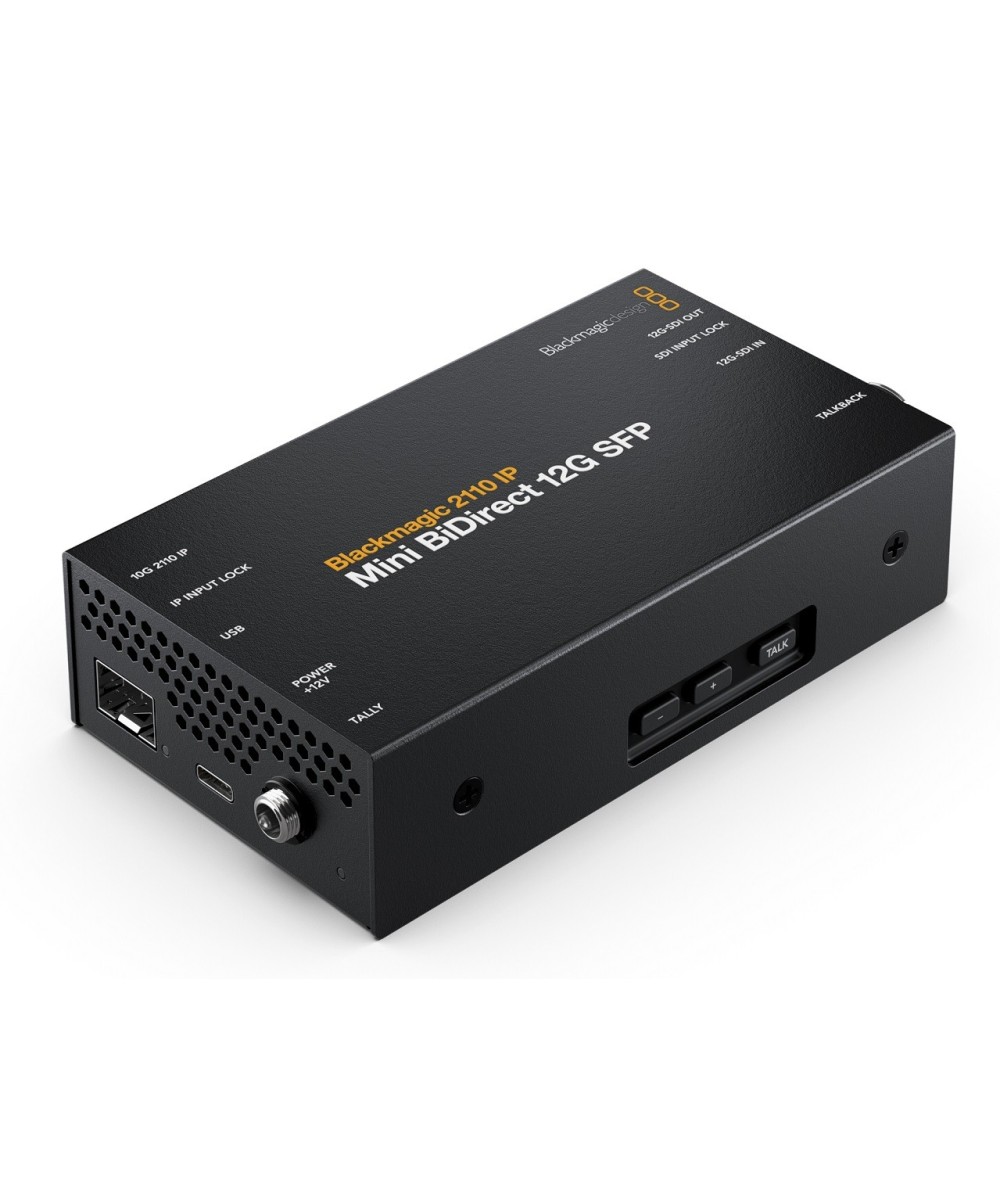 Blackmagic 2110 IP Mini BiDirect 12G SFP