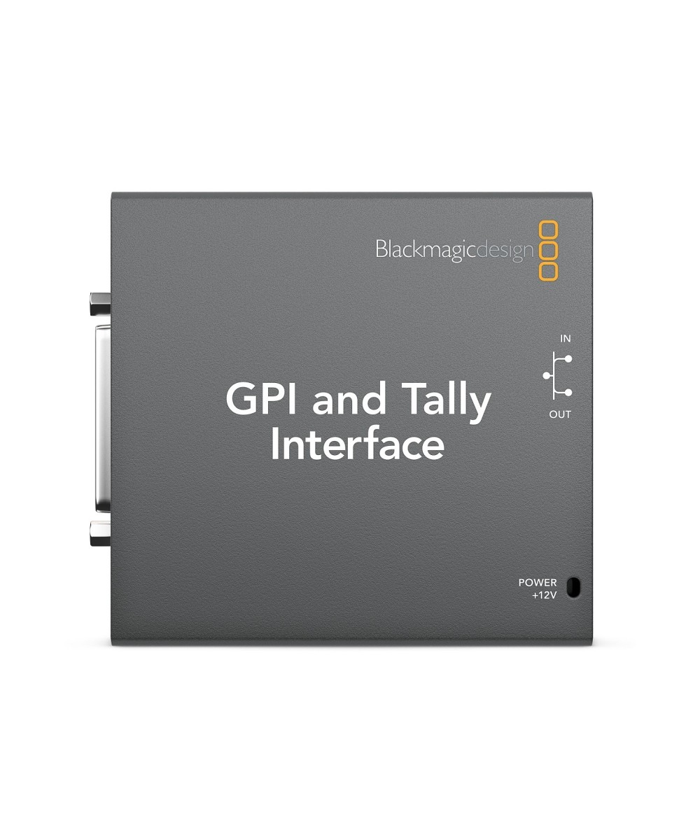 Blackmagic GPI and Tally Interface