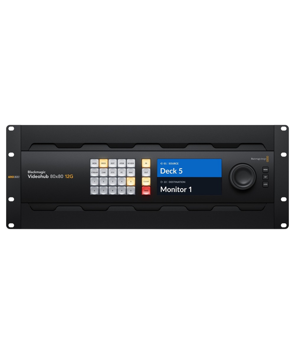 Blackmagic Videohub 80x80 12G